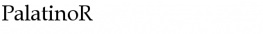 Download PalatinoR Font