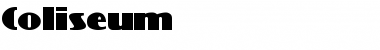 Download Coliseum Font