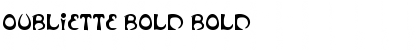 Download Oubliette Bold Font