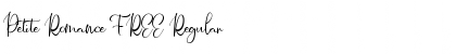 Download Petite Romance FREE Font