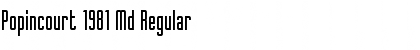 Download Popincourt 1981 Md Font
