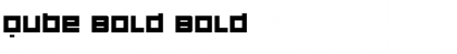 Download Qube Bold Bold Font