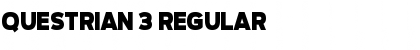 Download Questrian 3 Regular Font