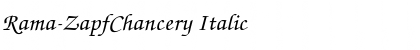 Download Rama-ZapfChancery Italic Font