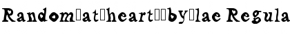 Download Random_at_heart__by_lae Font