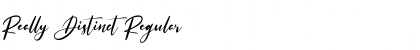 Download Really Distinct Font