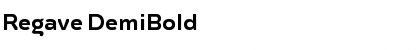 Download Regave DemiBold Font