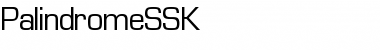 Download PalindromeSSK Font