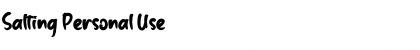 Download Salting Font