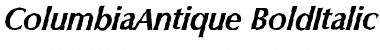 Download ColumbiaAntique Font