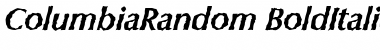 Download ColumbiaRandom Font