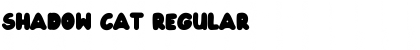 Download Shadow Cat Regular Font Title Preview