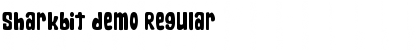 Download Sharkbit demo Regular Font Title Preview