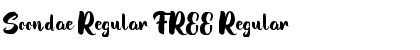 Download Soondae Regular FREE Font