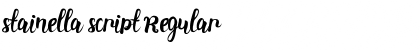 Download stainella script Regular Font