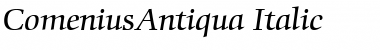 Download ComeniusAntiqua Font