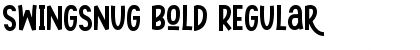 Download Swingsnug Bold Regular Font