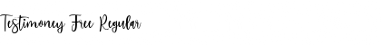 Download Testimoney Free Font Download Testimoney Free Font