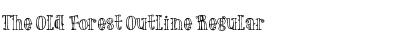 Download The Old Forest Outline Regular Font