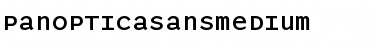 Download PanopticaSansMedium Regular Font