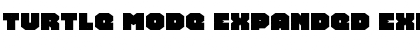 Download Turtle Mode Expanded Font Download Turtle Mode Expanded Font