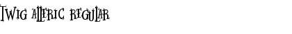 Download Twig Alleric Font Download Twig Alleric Font