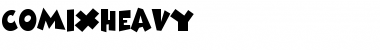 Download ComixHeavy Font