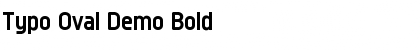 Download Typo Oval Demo Bold Font