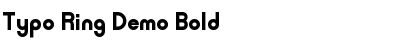 Download Typo Ring Demo Bold Font