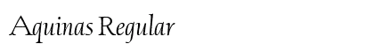 Aquinas Regular