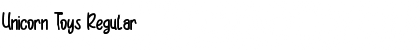 Download Unicorn Toys Font