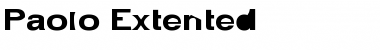 Download Paolo Extented Font Download Paolo Extented Font