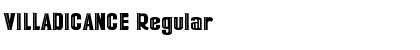 Download VILLADICANCE Font