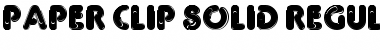 Download Paper Clip Solid Font Download Paper Clip Solid Font