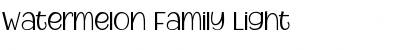 Download Watermelon Family Font