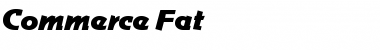 Download CommerceFat Font