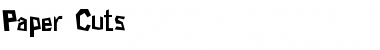 Download Paper Cuts Font Download Paper Cuts Font