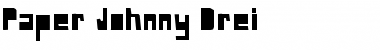 Download Paper Johnny Drei Font Download Paper Johnny Drei Font