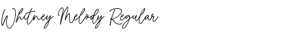 Download Whitney Melody Font