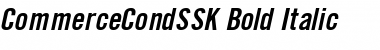 Download CommerceCondSSK Font