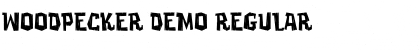 Download WOODPECKER Demo Font