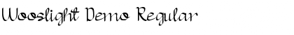 Download Wooslight Demo Font