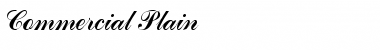 Download Commercial Script Font