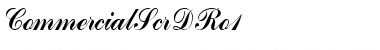 Download CommercialScrDRo1 Font