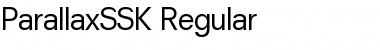 Download ParallaxSSK Font