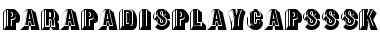 Download ParapaDisplayCapsSSK Font
