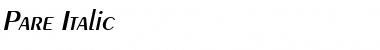 Download Pare Font