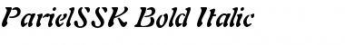 Download ParielSSK Font Download ParielSSK Font