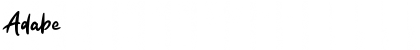 Download Adabe Font
