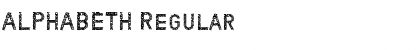 Download ALPHABETH Font Download ALPHABETH Font